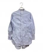 ARTS&SCIENCEアーツアンドサイエンス）の古着「バンドカラーシャツ」｜ブルー