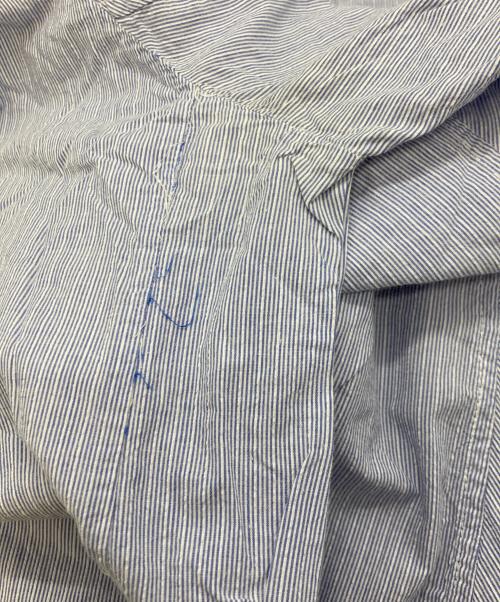 ARTS&SCIENCE（アーツアンドサイエンス）ARTS&SCIENCE (アーツアンドサイエンス) バンドカラーシャツ ブルー サイズ:1の古着・服飾アイテム