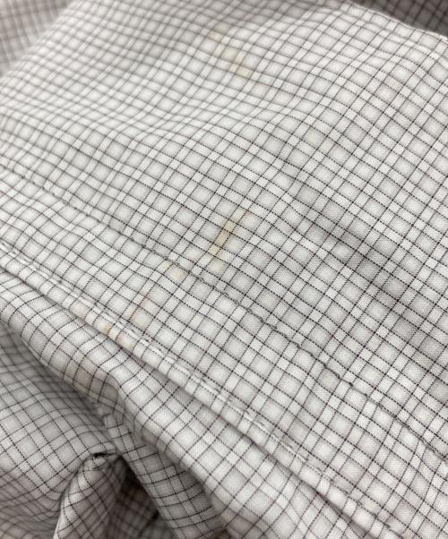 PUBLIC TOKYO（パブリックトウキョウ）PUBLIC TOKYO (パブリックトウキョウ) ファインチェックリラックスシャツ ホワイト サイズ:01の古着・服飾アイテム