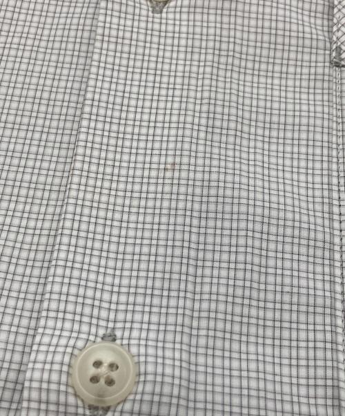 PUBLIC TOKYO（パブリックトウキョウ）PUBLIC TOKYO (パブリックトウキョウ) ファインチェックリラックスシャツ ホワイト サイズ:01の古着・服飾アイテム