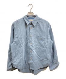 PUBLIC TOKYO（パブリックトウキョウ）の古着「ドライストレッチリラックスシャツ」｜ブルー