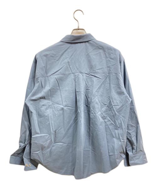 PUBLIC TOKYO（パブリックトウキョウ）PUBLIC TOKYO (パブリックトウキョウ) ドライストレッチリラックスシャツ ブルー サイズ:01の古着・服飾アイテム