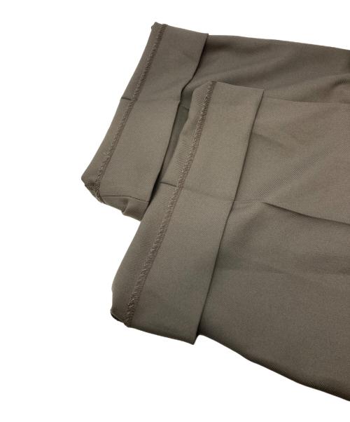 PUBLIC TOKYO（パブリックトウキョウ）PUBLIC TOKYO (パブリックトウキョウ) GRツイルエバークリースストレートスラックス ブラウン サイズ:1の古着・服飾アイテム
