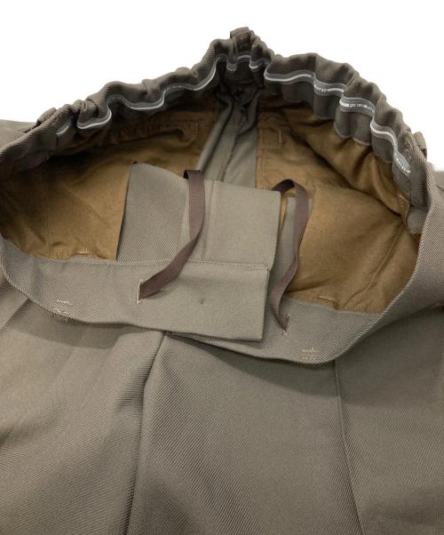 PUBLIC TOKYO（パブリックトウキョウ）PUBLIC TOKYO (パブリックトウキョウ) GRツイルエバークリースストレートスラックス ブラウン サイズ:1の古着・服飾アイテム