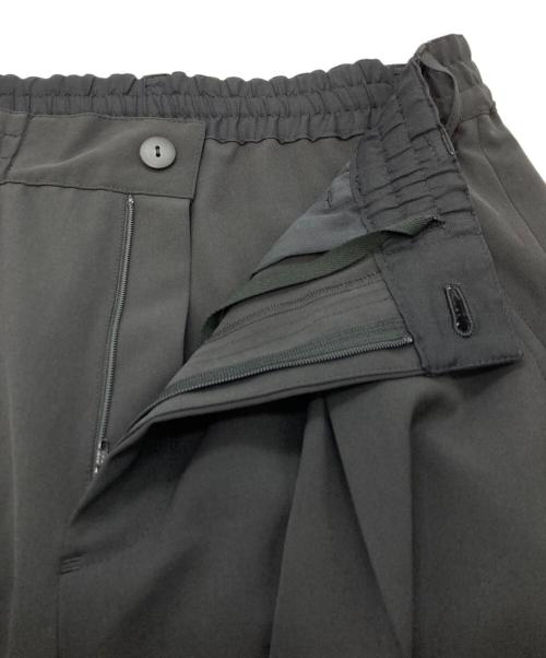 PUBLIC TOKYO（パブリックトウキョウ）PUBLIC TOKYO (パブリックトウキョウ) TRIXIONウーリーバレルスラックス ブラック サイズ:1の古着・服飾アイテム