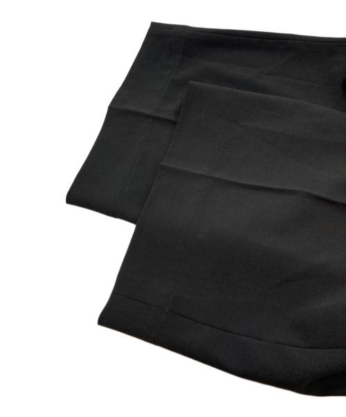 PUBLIC TOKYO（パブリックトウキョウ）PUBLIC TOKYO (パブリックトウキョウ) TRIXIONウーリーバレルスラックス ブラック サイズ:1の古着・服飾アイテム