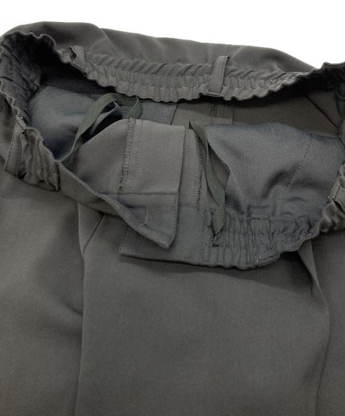 PUBLIC TOKYO（パブリックトウキョウ）PUBLIC TOKYO (パブリックトウキョウ) TRIXIONウーリーバレルスラックス ブラック サイズ:1の古着・服飾アイテム