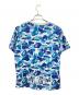 A BATHING APE (アベイシングエイプ) Camo Shark  T ホワイト×ブルー サイズ:L：5000円