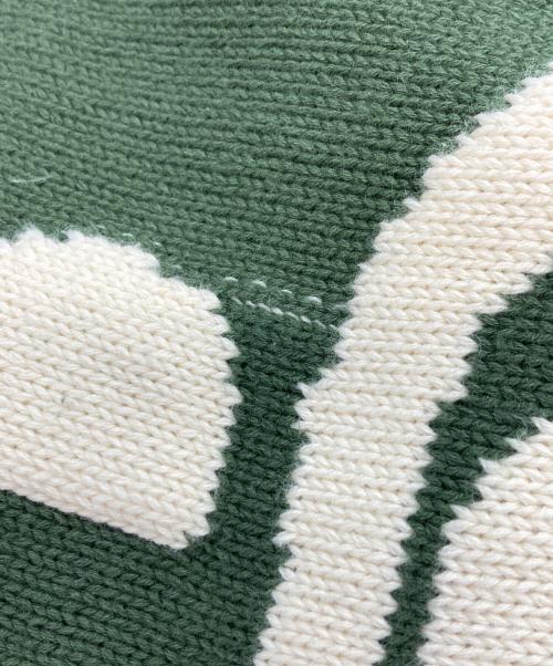 stussy（ステューシー）stussy (ステューシー) CURLY S SWEATE グリーン サイズ:Ｍの古着・服飾アイテム