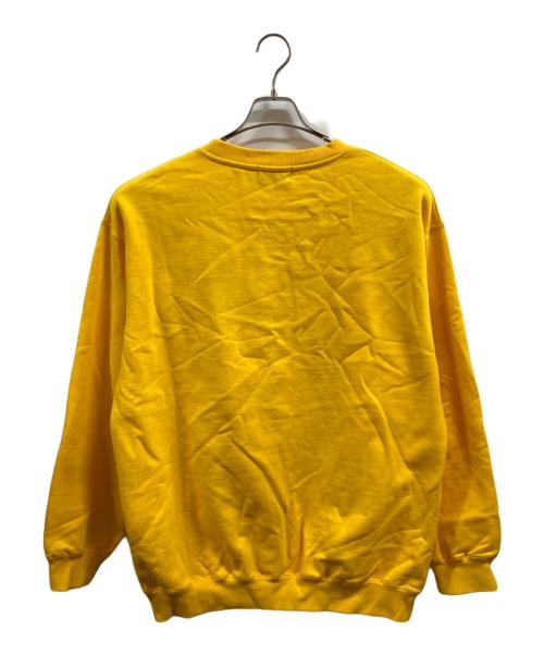 X-LARGE（エクストララージ）X-LARGE (エクストララージ) 刺繍ロゴクルーネックスウェット イエロー サイズ:Lの古着・服飾アイテム
