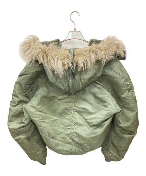 ALPHA（アルファ）ALPHA (アルファ) N-2B ECW PARKA カーキ サイズ:Lの古着・服飾アイテム