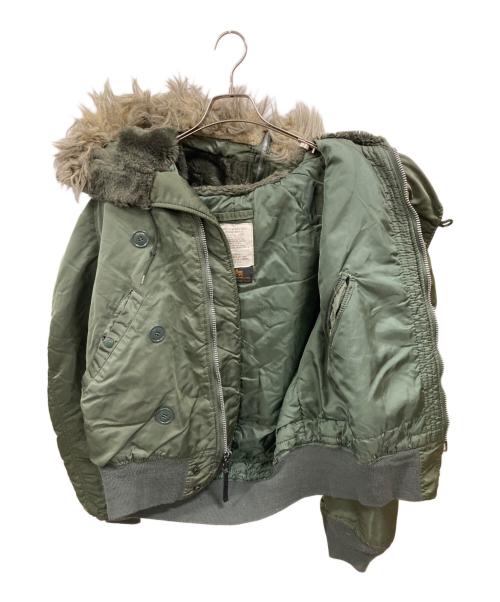 ALPHA（アルファ）ALPHA (アルファ) N-2B ECW PARKA カーキ サイズ:Lの古着・服飾アイテム