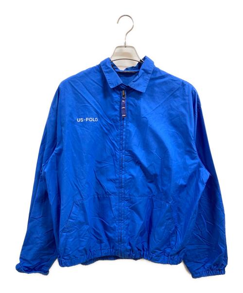 POLO RALPH LAUREN（ポロ・ラルフローレン）POLO RALPH LAUREN (ポロ・ラルフローレン) ナイロンジャケット ブルー サイズ:Lの古着・服飾アイテム