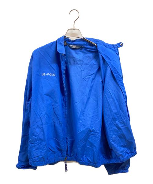 POLO RALPH LAUREN（ポロ・ラルフローレン）POLO RALPH LAUREN (ポロ・ラルフローレン) ナイロンジャケット ブルー サイズ:Lの古着・服飾アイテム