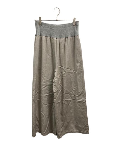 BEARDSLEY（ビアズリー）BEARDSLEY (ビアズリー) マルチウエストリブパンツ グレー サイズ:2の古着・服飾アイテム