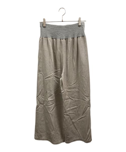 BEARDSLEY（ビアズリー）BEARDSLEY (ビアズリー) マルチウエストリブパンツ グレー サイズ:2の古着・服飾アイテム