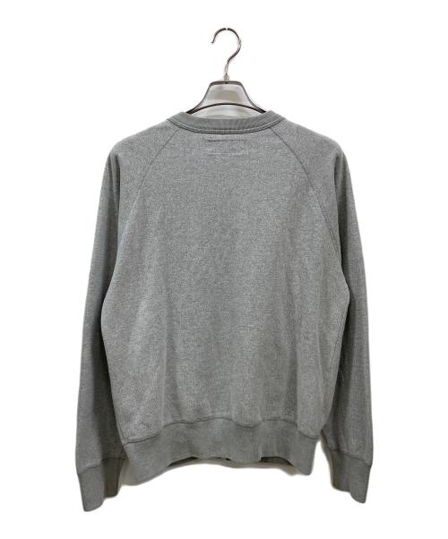 Hysteric Glamour（ヒステリックグラマー）Hysteric Glamour (ヒステリックグラマー) ダメージ加工ジップスウェット ライトグレー サイズ:Freeの古着・服飾アイテム