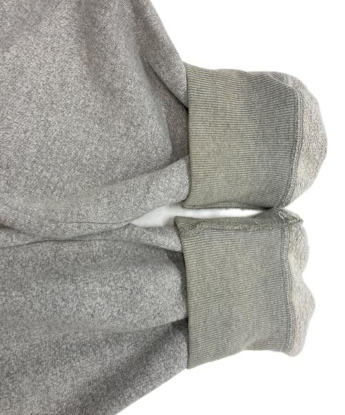 Hysteric Glamour（ヒステリックグラマー）Hysteric Glamour (ヒステリックグラマー) ダメージ加工ジップスウェット ライトグレー サイズ:Freeの古着・服飾アイテム