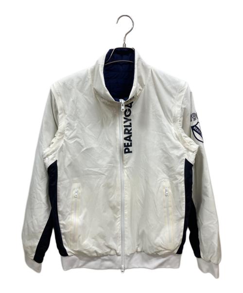 PEARLY GATES（パーリーゲイツ）PEARLY GATES (パーリーゲイツ) リバーシブルジャケット ホワイト×ネイビー サイズ:5の古着・服飾アイテム