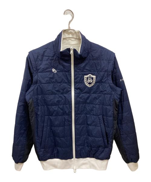 PEARLY GATES（パーリーゲイツ）PEARLY GATES (パーリーゲイツ) リバーシブルジャケット ホワイト×ネイビー サイズ:5の古着・服飾アイテム