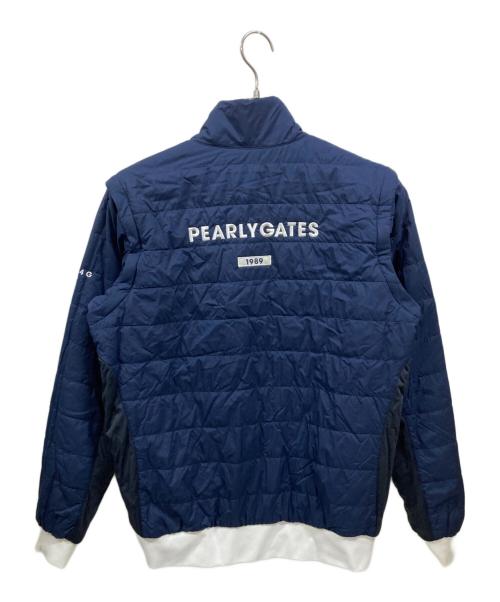 PEARLY GATES（パーリーゲイツ）PEARLY GATES (パーリーゲイツ) リバーシブルジャケット ホワイト×ネイビー サイズ:5の古着・服飾アイテム