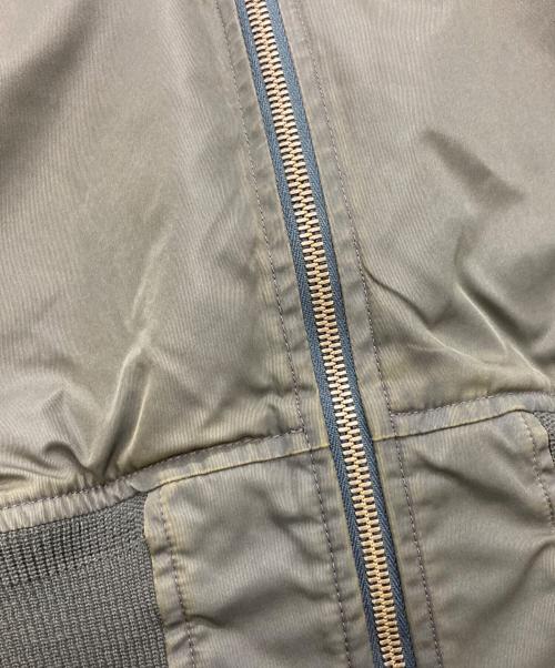 RRL（ダブルアールエル）RRL (ダブルアールエル) Flight Jacket グレー サイズ:Ｍの古着・服飾アイテム