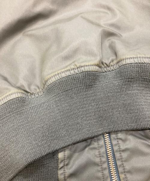 RRL（ダブルアールエル）RRL (ダブルアールエル) Flight Jacket グレー サイズ:Ｍの古着・服飾アイテム