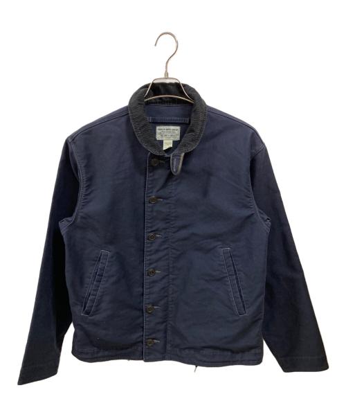 RRL（ダブルアールエル）RRL (ダブルアールエル) BOWER DECK JACKET ネイビー サイズ:Ｍの古着・服飾アイテム
