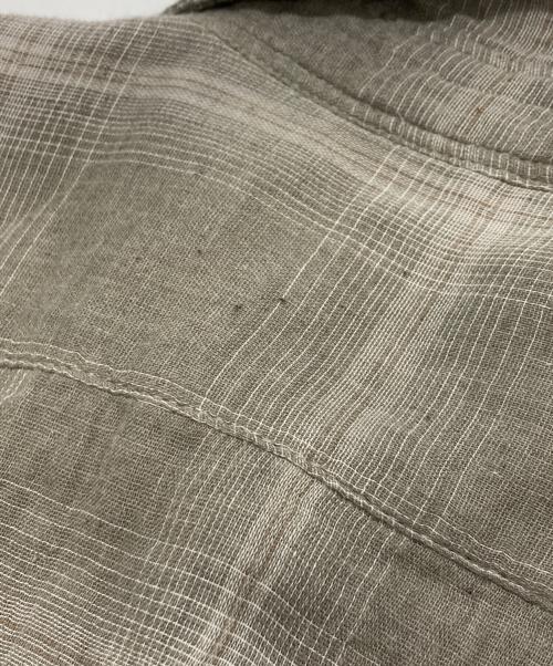 Ron Herman（ロンハーマン）Ron Herman (ロンハーマン) トリプルガーゼレギュラーシャツ グレー サイズ:Ⅼの古着・服飾アイテム