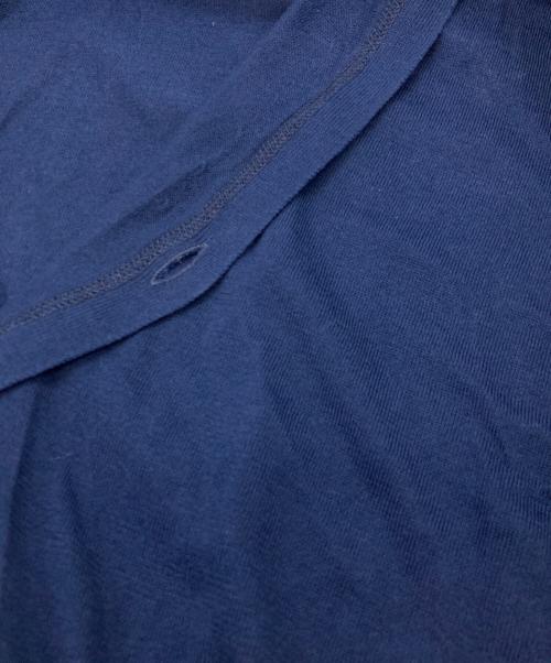 JOHN SMEDLEY（ジョンスメドレー）JOHN SMEDLEY (ジョンスメドレー) コットンニットカーディガン ネイビー サイズ:Mの古着・服飾アイテム