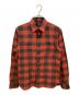 RRL（ダブルアールエル）の古着「フランネルシャツ」｜レッド×ブラック