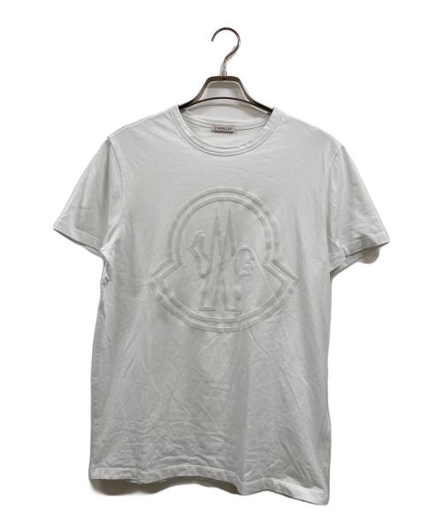 MONCLER（モンクレール）MONCLER (モンクレール) MAGLIA T-SHIRT ホワイト サイズ:Mの古着・服飾アイテム