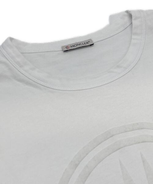 MONCLER（モンクレール）MONCLER (モンクレール) MAGLIA T-SHIRT ホワイト サイズ:Mの古着・服飾アイテム