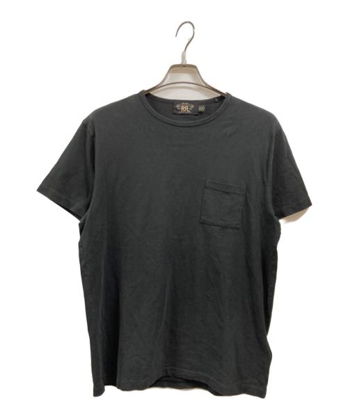 RRL（ダブルアールエル）RRL (ダブルアールエル) ポケットTシャツ ブラック サイズ:Mの古着・服飾アイテム
