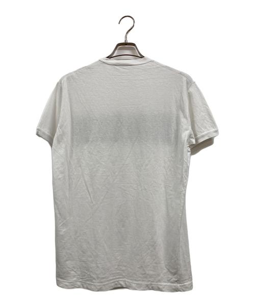 DSQUARED2（ディースクエアード）DSQUARED2 (ディースクエアード) ロゴTシャツ ホワイト サイズ:Sの古着・服飾アイテム