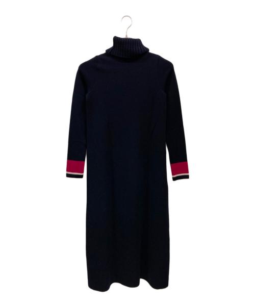 AK+1（エーケーワン）AK+1 (エーケーワン) ニットワンピース ネイビー サイズ:36の古着・服飾アイテム