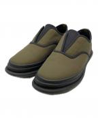 HOMME PLISSE ISSEY MIYAKEオム プリッセ イッセイ ミヤケ）の古着「ME03スリッポン」｜グリーン