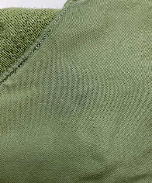 ALPHA（アルファ）ALPHA (アルファ) MA-1ジャケット オリーブ サイズ:Lの古着・服飾アイテム