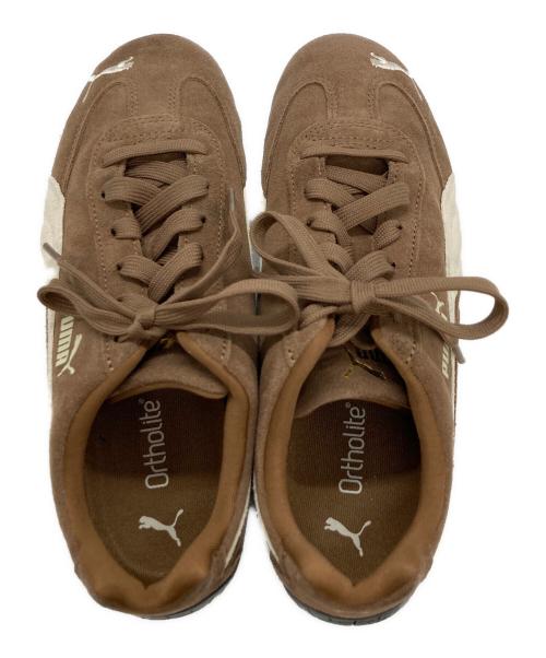 PUMA（プーマ）PUMA (プーマ) SPEEDCAT OG Hout Coffee Frost Ivory ブラウン サイズ:25cmの古着・服飾アイテム