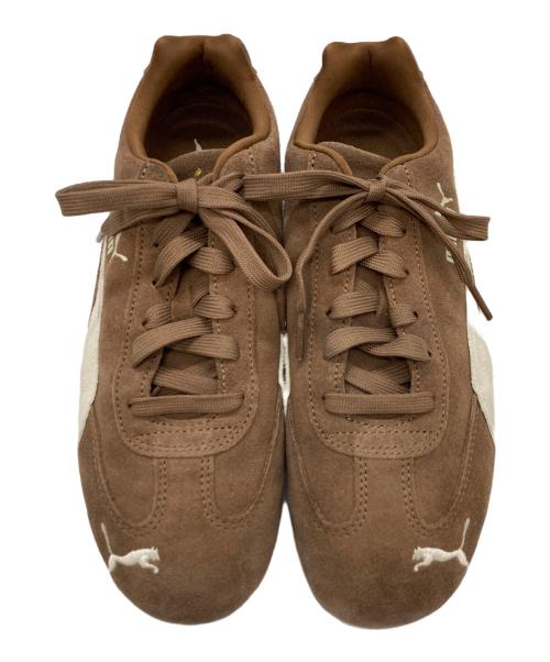 PUMA（プーマ）PUMA (プーマ) SPEEDCAT OG Hout Coffee Frost Ivory ブラウン サイズ:25cmの古着・服飾アイテム