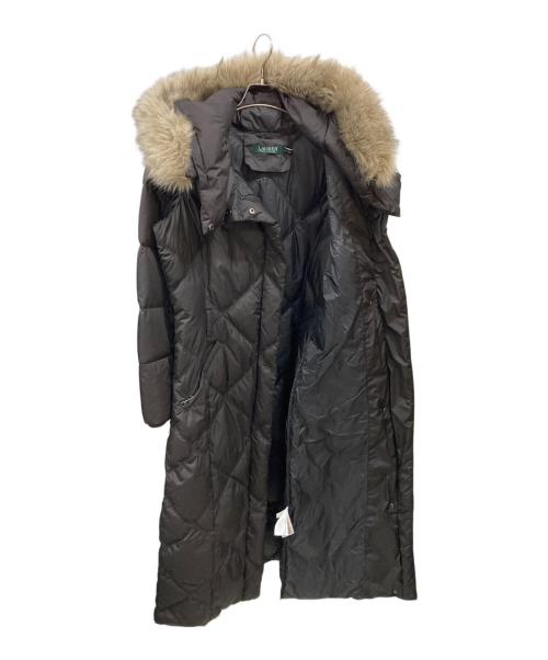 LAUREN RALPH LAUREN（ローレンラルフローレン）LAUREN RALPH LAUREN (ローレンラルフローレン) キルティングダウンコート ブラック サイズ:XSの古着・服飾アイテム