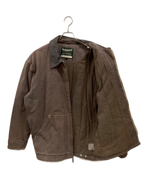 Timberland（ティンバーランド）Timberland (ティンバーランド) ワークジャケット ブラウン サイズ:XLの古着・服飾アイテム