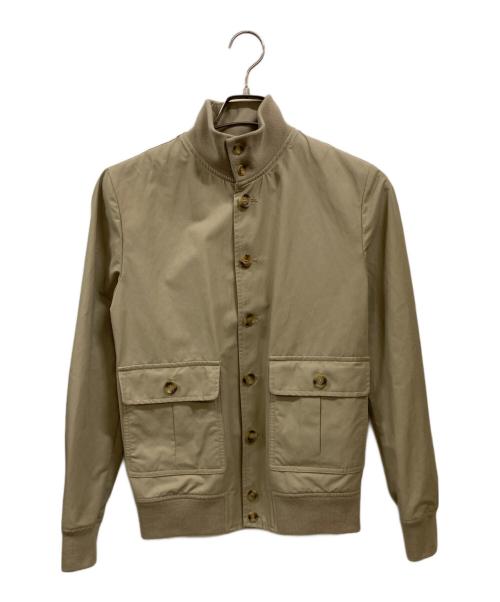 VALSTAR（ヴァルスター）VALSTAR (ヴァルスター) 撥水コットンナイロンバルスターブルゾン ベージュ サイズ:44の古着・服飾アイテム