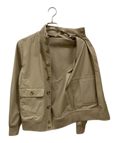 VALSTAR（ヴァルスター）VALSTAR (ヴァルスター) 撥水コットンナイロンバルスターブルゾン ベージュ サイズ:44の古着・服飾アイテム