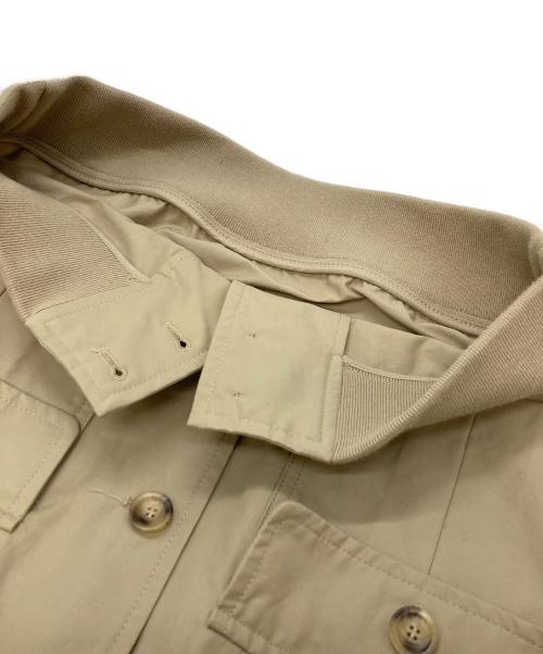 VALSTAR（ヴァルスター）VALSTAR (ヴァルスター) 撥水コットンナイロンバルスターブルゾン ベージュ サイズ:44の古着・服飾アイテム