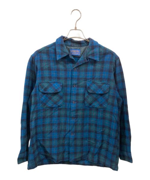 PENDLETON（ペンドルトン）PENDLETON (ペンドルトン) ボードシャツ ブルー サイズ:Lの古着・服飾アイテム