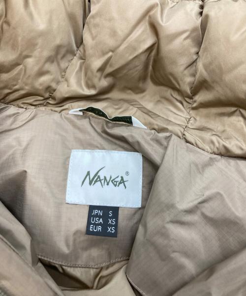 NANGA（ナンガ）NANGA (ナンガ) ダウンジャケット ブラウン サイズ:Sの古着・服飾アイテム