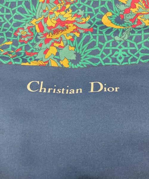 Christian Dior MONSIEUR（クリスチャンディオールムッシュ）Christian Dior MONSIEUR (クリスチャンディオールムッシュ) スカーフ グリーンの古着・服飾アイテム