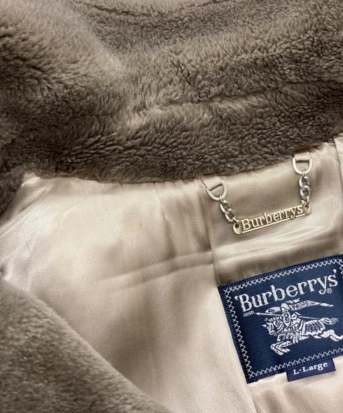 Burberry's（バーバリーズ）Burberry's (バーバリーズ) ボアチェスターコート ブラウン サイズ:LLの古着・服飾アイテム