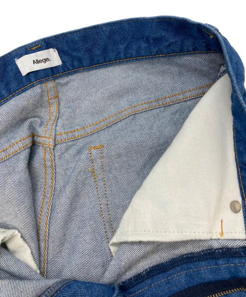ALLEGE（アレッジ）ALLEGE (アレッジ) Semi Flear Denim Pants インディゴ サイズ:2の古着・服飾アイテム